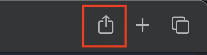 Safari File menu